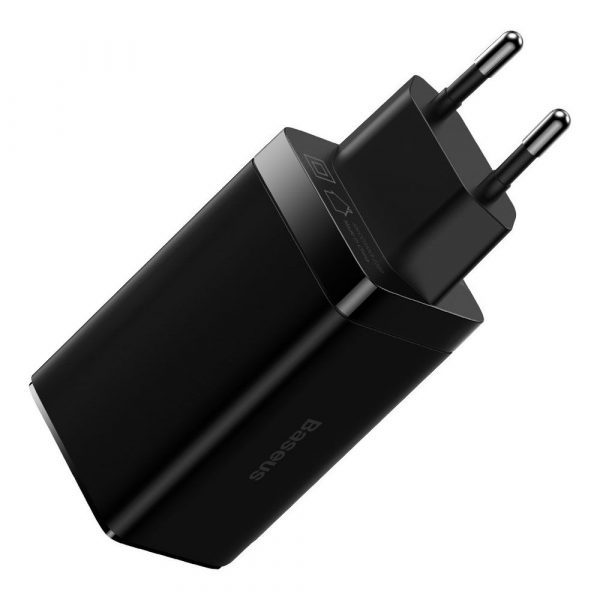 Зарядное устройство Baseus GaN3 Pro 2C + U 65 Вт EU Black 1 м черный CCGP050101 — изображение 6