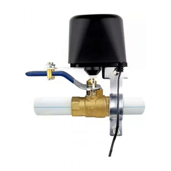 Электропривод для шарового крана с ручкой-рычагом для воды и газа MOES WiFi Smart Water Valve WV-LZ-BK — изображение 4