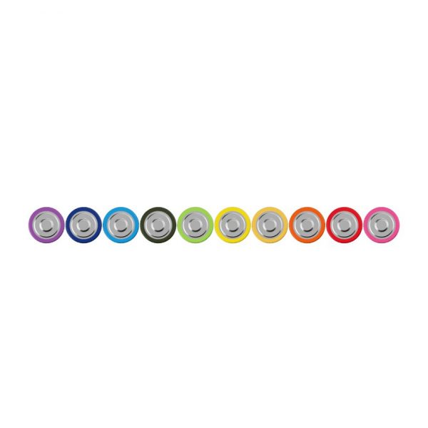 Батарейки щелочные Xiaomi AAA Rainbow Batteries (10 Count) LR03 (BHR5394GL) — изображение 6