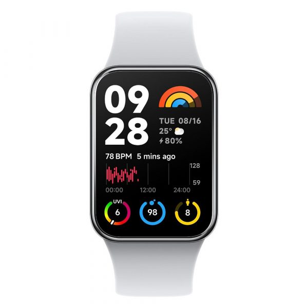 Фитнес-браслет Xiaomi Smart Band 8 Pro Light Grey M2333B1 (BHR8007GL) — изображение 5