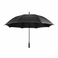 Зонт NINETYGO Double-layer Windproof Golf Automatic Umbrella, автоматичесая версия, двухслойный, ветрозащитный, черный 90BOTNT21116W