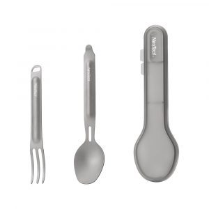 Походный набор столовых приборов (ложка и вилка) NEXTool Titanium Tableware Set 3032290
