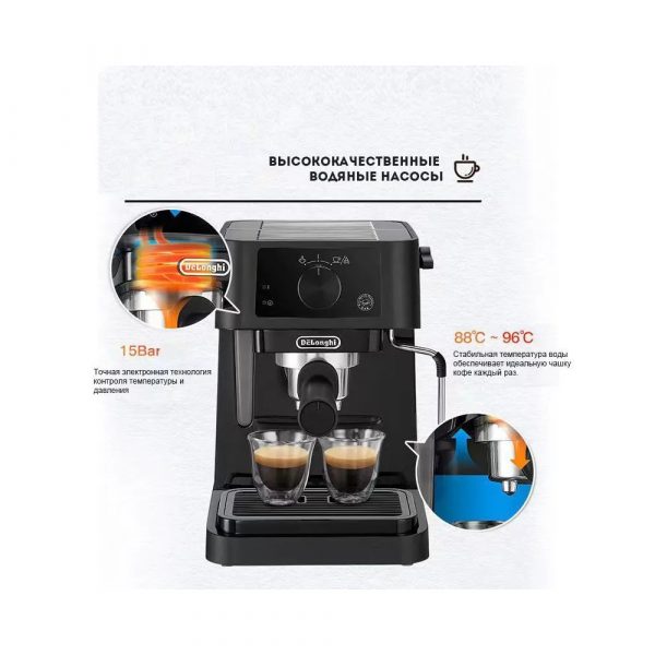 Кофемашина DELONGHI EC235.BK — изображение 14
