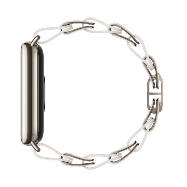 Ремешок для фитнес-браслета Xiaomi Smart Band 8 Chain Strap - White BHR7313GL — изображение 3