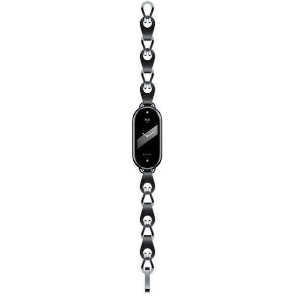 Ремешок для фитнес-браслета Xiaomi Smart Band 8 Chain Strap - Black BHR7303GL — изображение 4