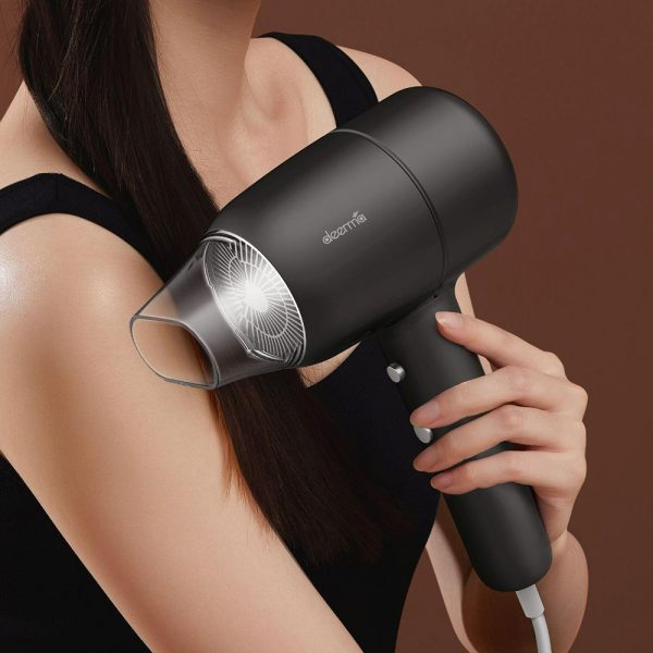 Фен deerma Hair Dry DEM-CF41W-B Black — изображение 4