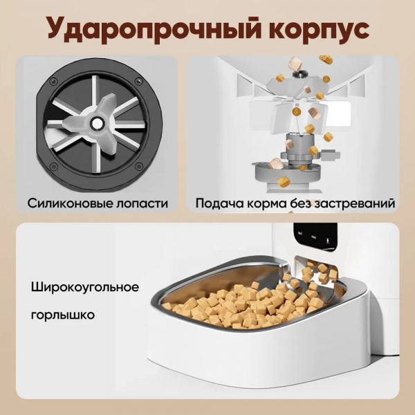 Автоматическая кормушка для домашних животных KaringBee KB-W-4L — изображение 6