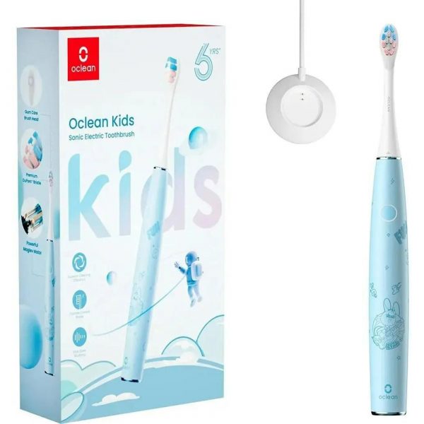 Элетрическая зубная щетка Детская Oclean Kids (Голубой) — изображение 11