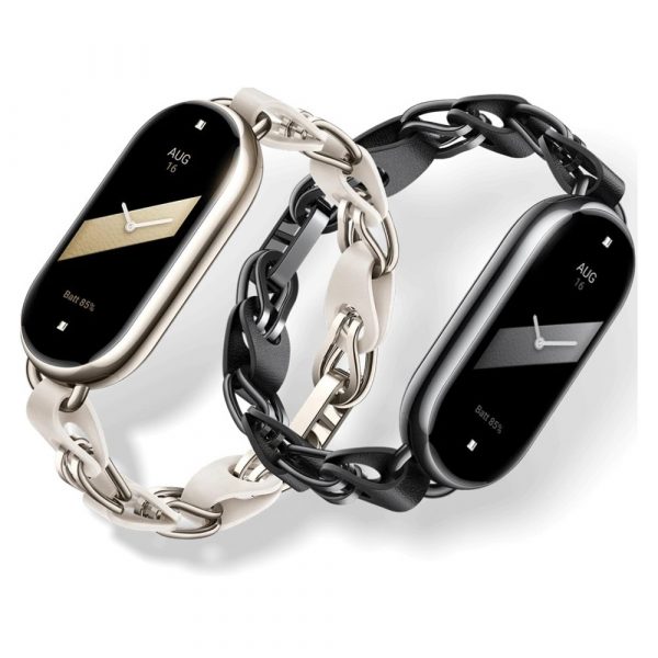 Ремешок для фитнес-браслета Xiaomi Smart Band 8 Chain Strap - Black BHR7303GL — изображение 8