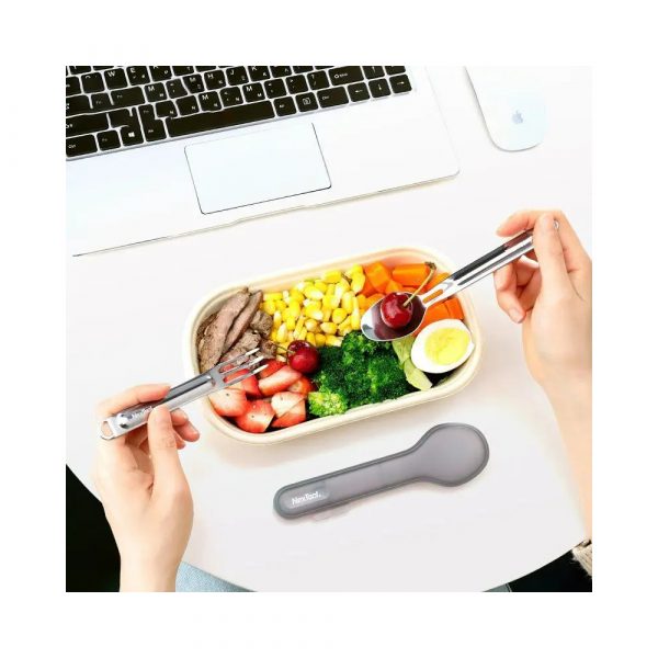 Походный набор столовых приборов (ложка и вилка) NEXTool Stainless Steel Portable Tableware NE20007 — изображение 10
