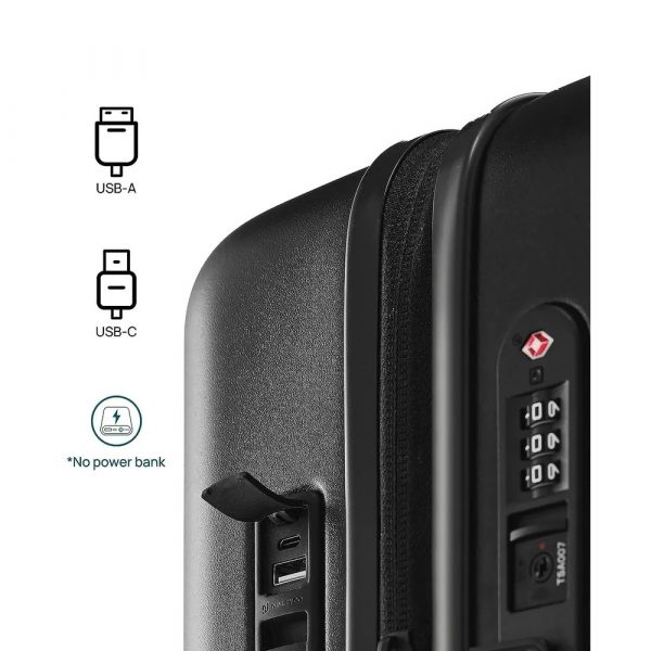 Чемодан Xiaomi Luggage Classic 20" (Black) — изображение 8