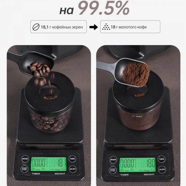 Кофемолка(черный) Hibrew G3 — изображение 5