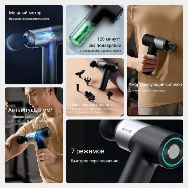 Фасциальный массажер Deerma DEM-M101G — изображение 3