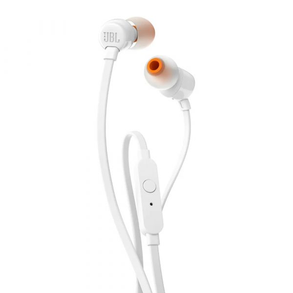 Проводные наушники JBL T110 - белый JBLT110WHT — изображение 3