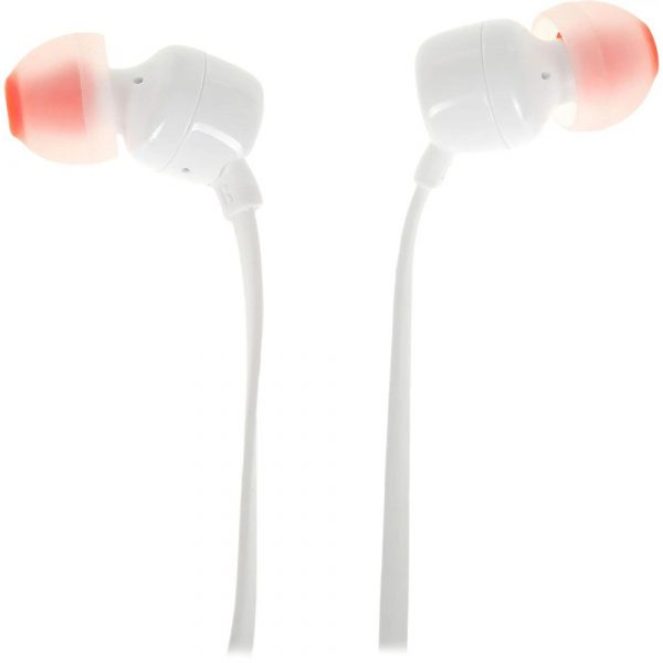 Проводные наушники JBL T110 - белый JBLT110WHT — изображение 4