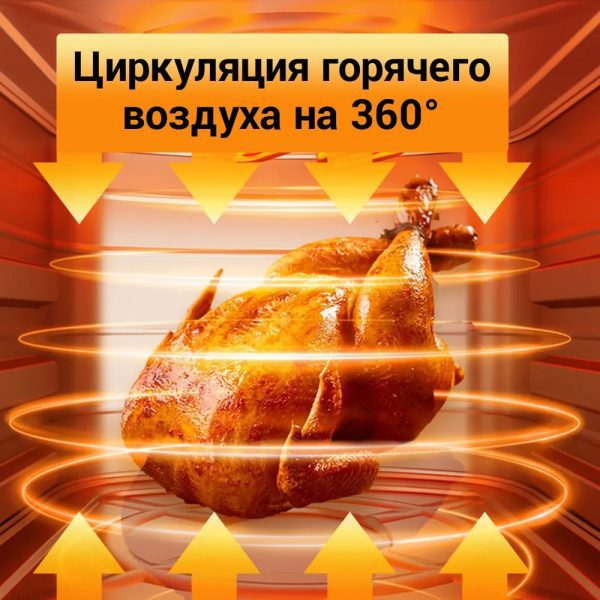 Аэрофритюрница KaringBee SZ-A805 Чёрный — изображение 9