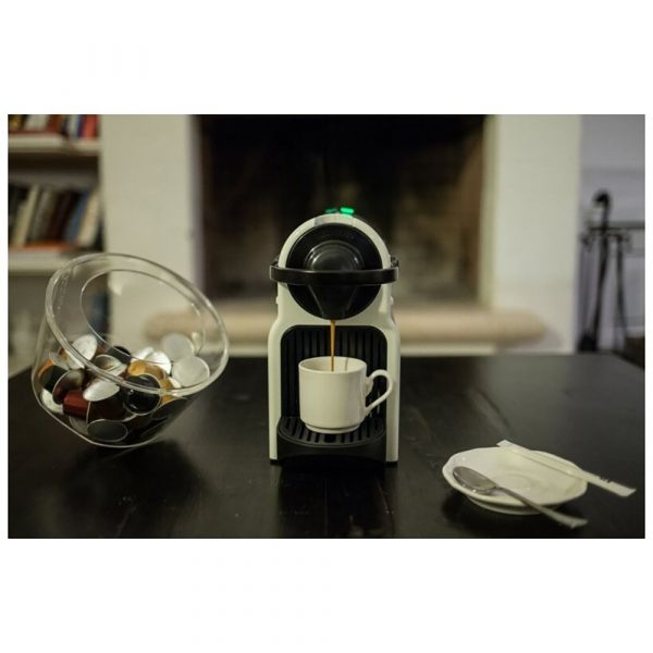 Кофемашина Delonghi Nespresso EN80.CW 1260Вт бежевый/черный — изображение 8