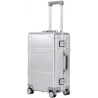 Чемодан NINETYGO Metal Luggage 24" серебряный 105001