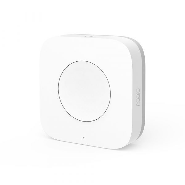 Умная кнопка Aqara T1 1кн. р.д.10м белый (WB-R02D)