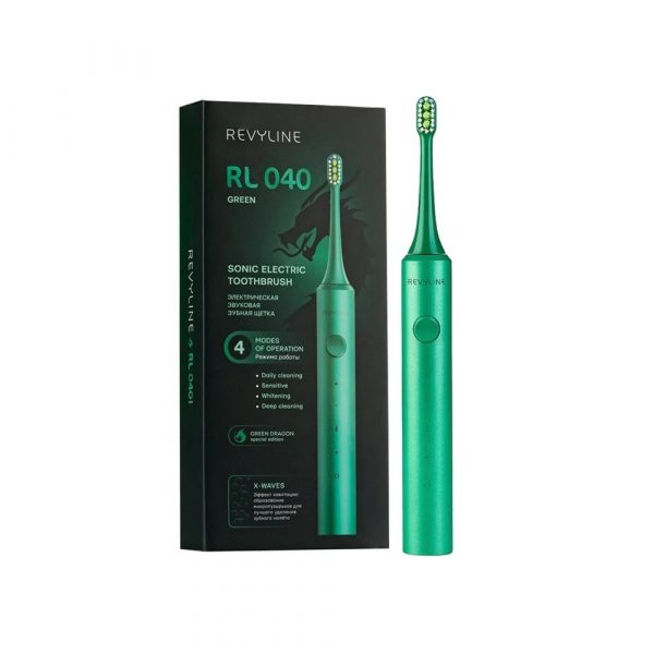 Электрическая звуковая зубная щетка Revyline RL 040