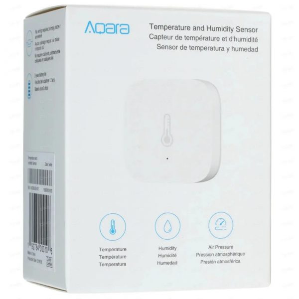 Датчик температуры и влажности Aqara Temperature and Humidity Sensor T1 (TH-S02D) белый — изображение 8