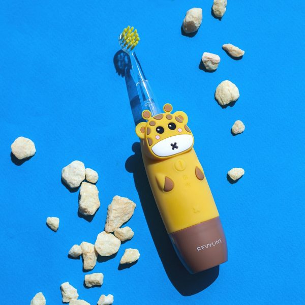 Детская электрическая звуковая зубная щетка Revyline RL 025 Giraffe — изображение 13