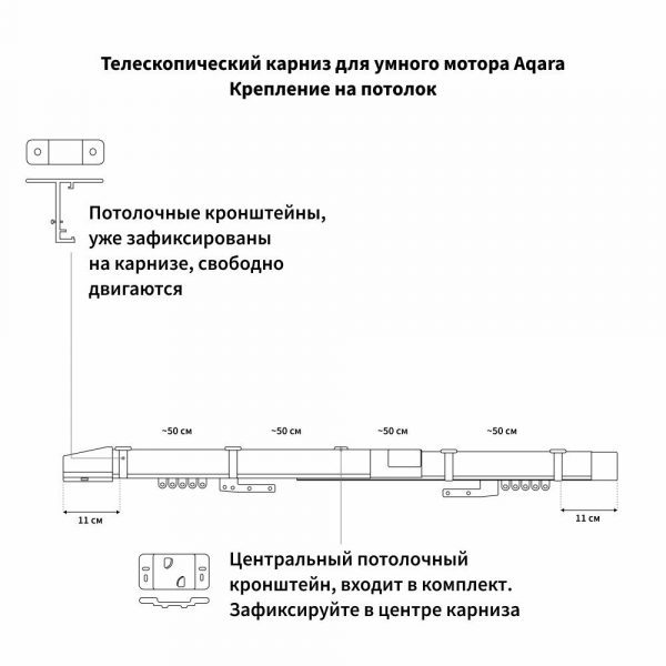 Умный карниз Aqara TK1833 — изображение 10