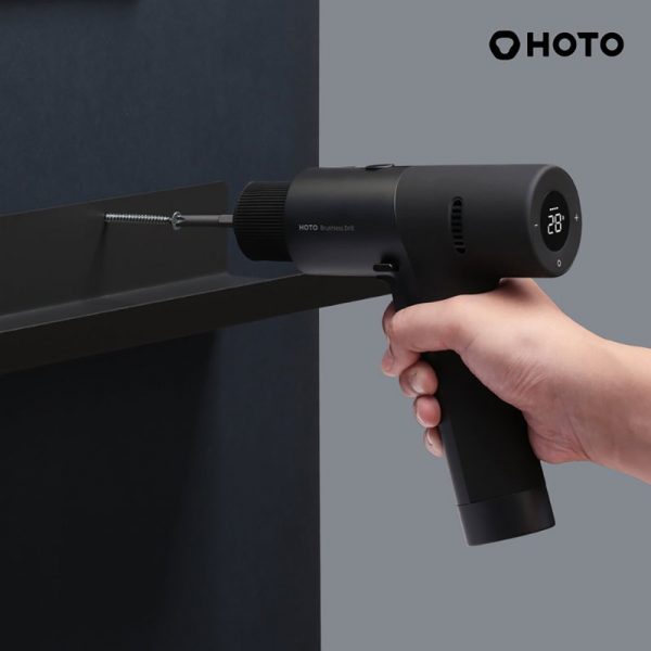 Набор инструментов с дрелью-шуруповёртом HOTO 12V Brushless Drill Tool Set — изображение 8