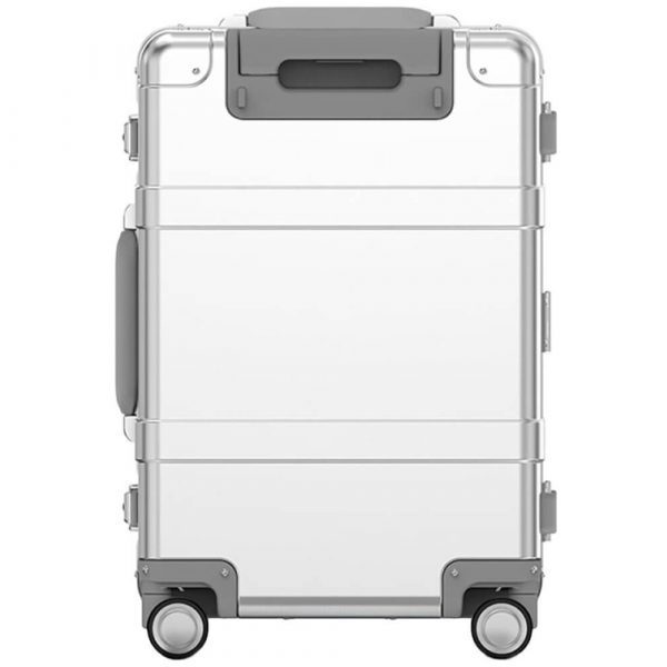 Чемодан NINETYGO Metal Luggage 24" серебряный 105001 — изображение 4