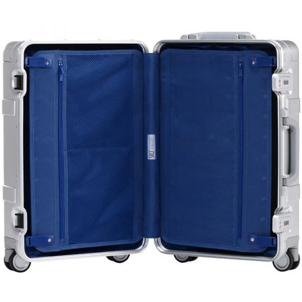 Чемодан NINETYGO Metal Luggage 24" серебряный 105001 — изображение 6