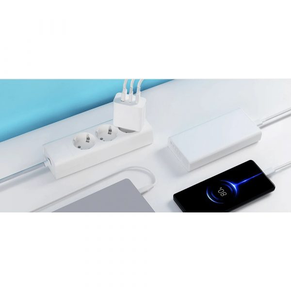 Зарядное устройство Xiaomi 67W GaN Charger 2C1A EU — изображение 8