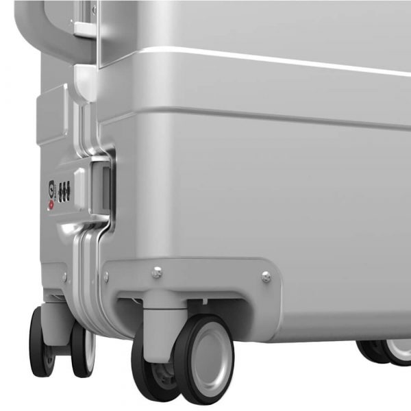 Чемодан NINETYGO Metal Luggage 24" серебряный 105001 — изображение 8