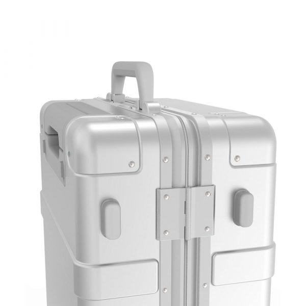Чемодан NINETYGO Metal Luggage 24" серебряный 105001 — изображение 9