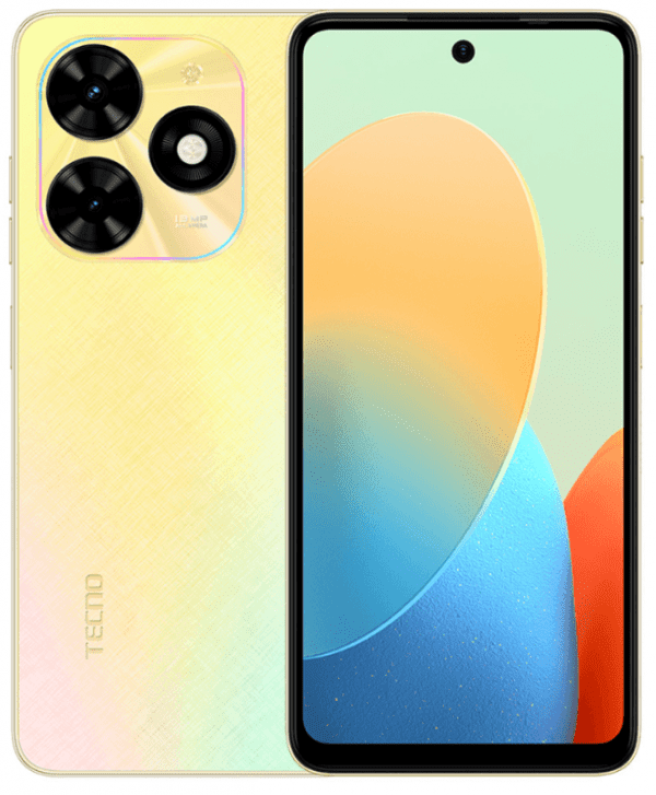 Смартфон BG6 TECNO SPARK Go 2024 3/64 3GB RAM, 64GB Alpenglow Gold
