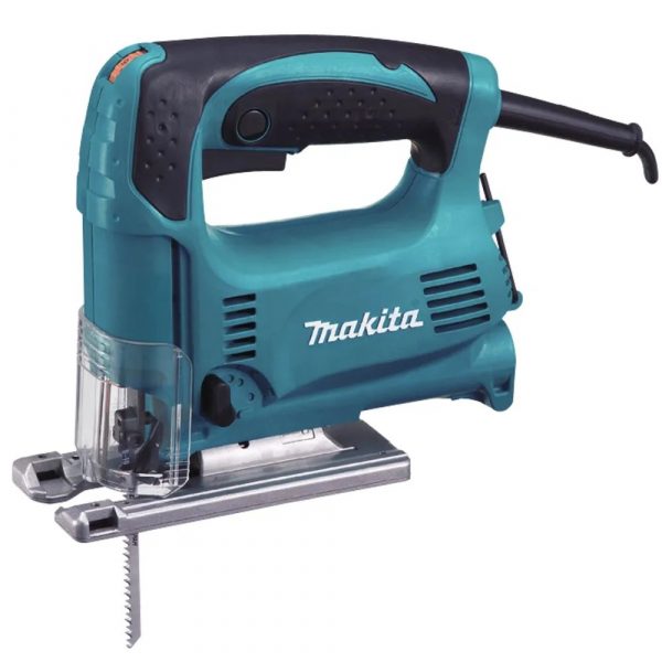 Лобзик Makita врук,450Вт,500-3100обм,ход-18мм,рез-65мм, 1.9кг,кор,маятн,Al подошва