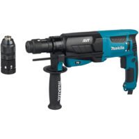 Перфоратор Makita, SDS+,800Вт,3реж,2.7Дж,0-4600ум,3.1кг, чем,подсветка,бсъемный патрон,АВТ