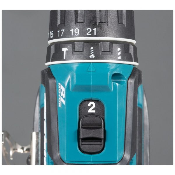 Дрель Makita ак(уд) бщет,18В,2х1,5 АчLi-ion,БЗП-13мм, 0-5001900обм,5025Нм,1.7кг, кейс — изображение 11