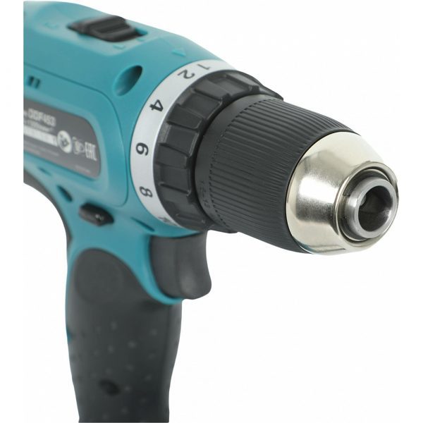 Дрель аккумуляторная Makita,18В,1х1.5АчLi-ion,БЗП-13мм,0-4001300обм,4227 Нм,1.8кг, Коробка — изображение 12