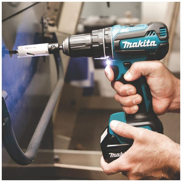 Дрель Makita ак(уд) бщет,18В,2х1,5 АчLi-ion,БЗП-13мм, 0-5001900обм,5025Нм,1.7кг, кейс — изображение 12
