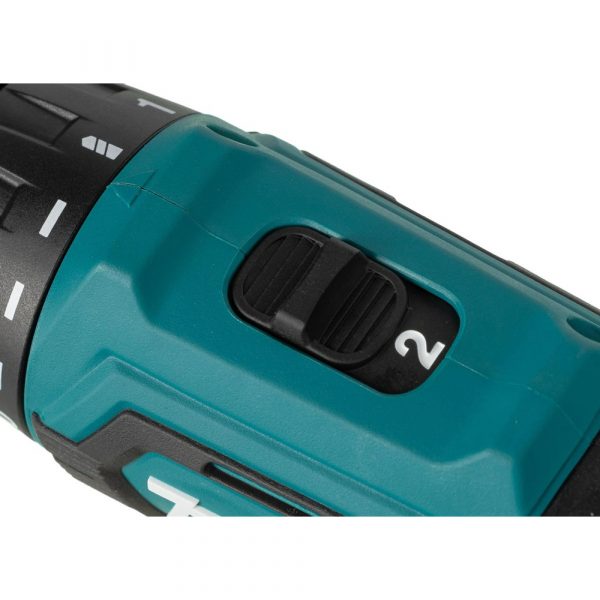 Дрель Makita аккумуляторная,12В,2х2АчLi-ion,БЗП-10мм,0-4501700обм,3014Н м,1.1кг,179x66x212,чем,подсв — изображение 13
