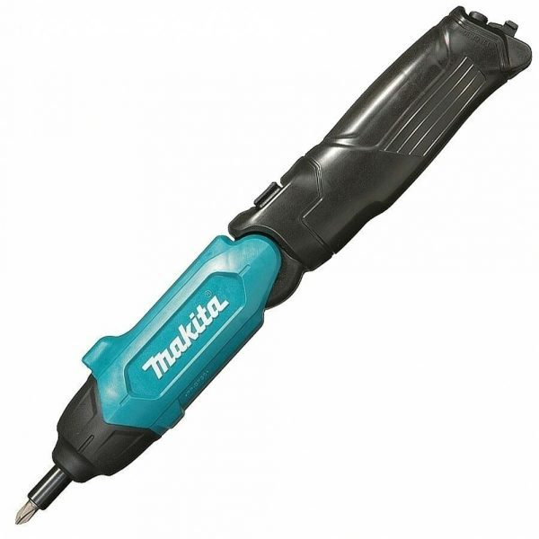 Отвертка аккумуляторная Makita 3.6В, Встроенный аккумулятор, 220 обм,4.5Нм,6-ти гран14",0.4кг,подсветка, Набор Аксесс — изображение 12
