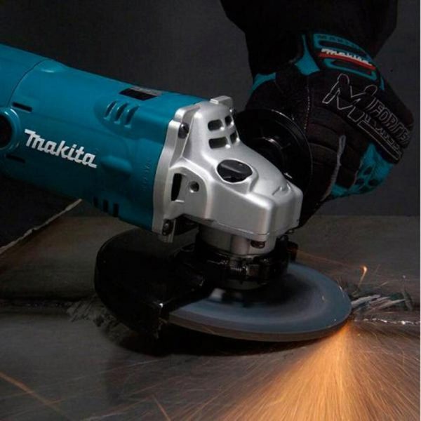 УШМ Makita ф125мм,1050Вт,11000обм,2.3кг,кор,муфта SJS,фикс вкл-ля,шлиф диск — изображение 12