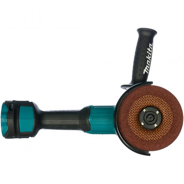 Makita УШМ акк,бщет,ф125мм,18В,Li-ion,8500обм,2.5кг,кор,бакк и зу — изображение 12