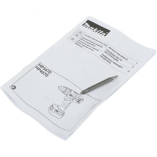 Дрель Makita ак(уд),14.4В,2х1.5АчLi-ion,БЗП-10мм,0-4001400обм, 3015Нм,1.5кг,чем,G-серия — изображение 14