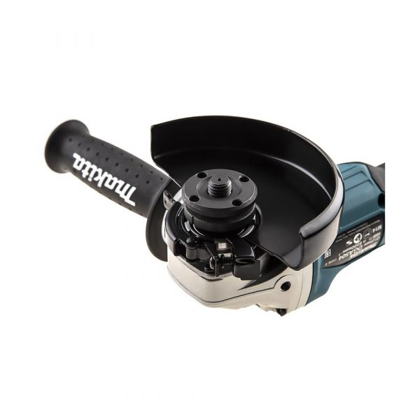 Makita УШМ акк,бщет,ф125мм,18В,Li-ion,8500обм,2.5кг,кор,бакк и зу — изображение 14