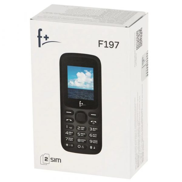 Мобильный телефон F+ F197 Black — изображение 11