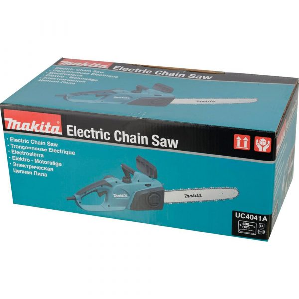 Пила цепная Makita 1800Вт,шина-40см,шаг-38",паз-1.3мм, 4.7кг,кор,поперечное распол дв-ля — изображение 16