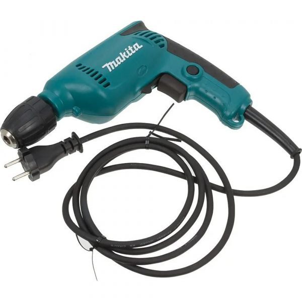 Makita Дрель,450Вт,БЗП-10мм,0-3000обм,1.2кг,кор — изображение 3