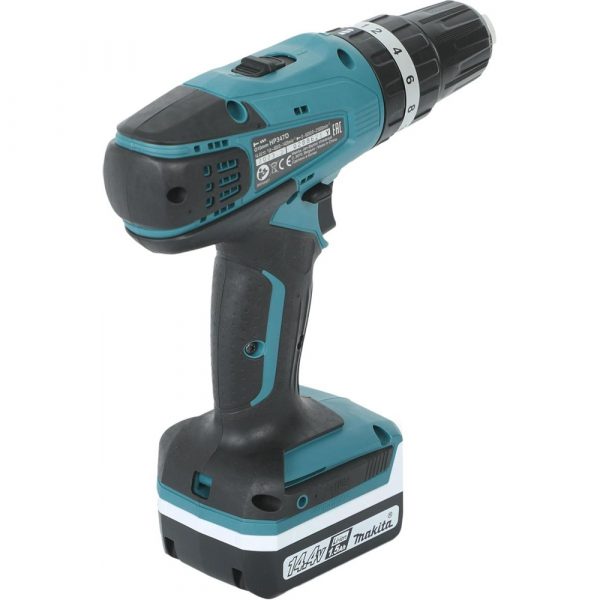 Дрель Makita ак(уд),14.4В,2х1.5АчLi-ion,БЗП-10мм,0-4001400обм, 3015Нм,1.5кг,чем,G-серия — изображение 3