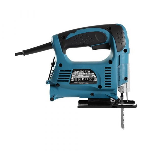 Лобзик Makita врук,450Вт,500-3100обм,ход-18мм,рез-65мм, 1.9кг,кор,маятн, стальная подошва — изображение 3